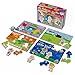 Spin Master Games, CoComelon Puzzles 4-Pack, Wooden Jigsaw Puzzles for Preschoolers, 18 Pieces Each, Interchangeable Character Pieces, for Ages 3 & Up
