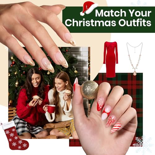 Image of Beetles 27Pcs Gel Nail Polish Kit with U V Light -6 Colors Cat Eye Gel Polish Set Red Jelly Glitter Gold Merry Glitz with Everything Soak Off Home Salon DIY Manicure Set Gifts for Women