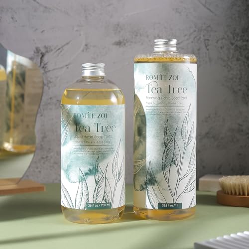Romiie Zoi Liquid Hand Soap Refill, Tea Tree thumb #4