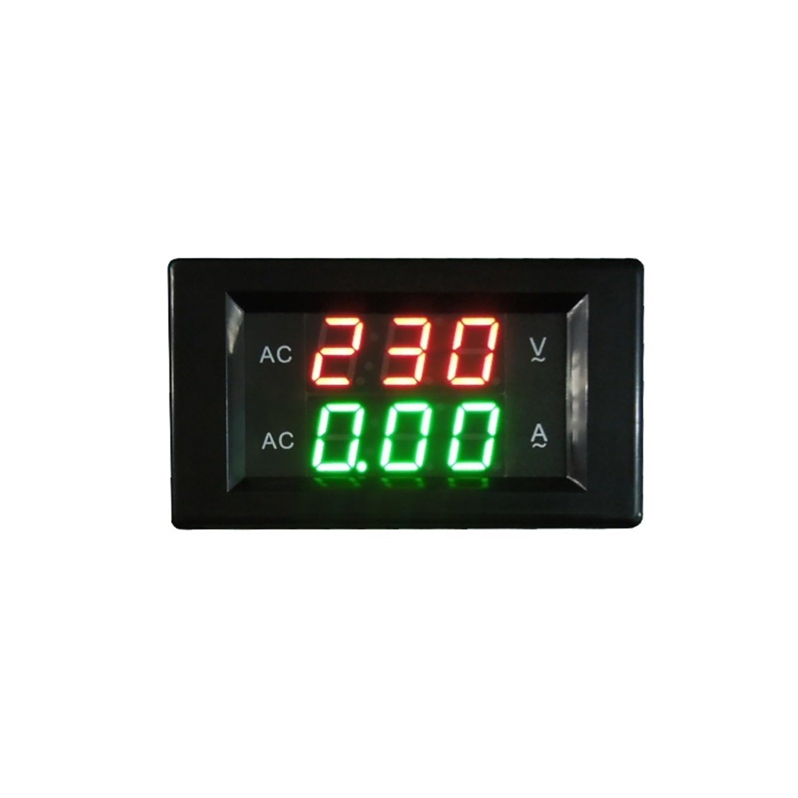 YB4835VA LED Digital Voltmetro Amperometro AC 60-300V 130-500V Misuratore di Tensione Corrente AC CT Volt Ampere Tester 1 Pz(Color:Black Cover,Size:200A(SPLIT)_AC130-500V)