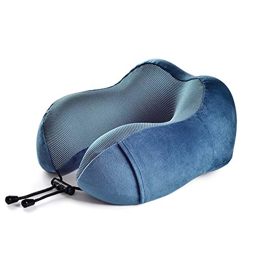 Majing Cojín Almohada De Viaje, Almohada De Algodón En Forma De U Almohada Portátil De Viaje Avión Protección De Almohada Soporte Cervical Almohada Almohada For El Cuello, Una Variedad De Colores