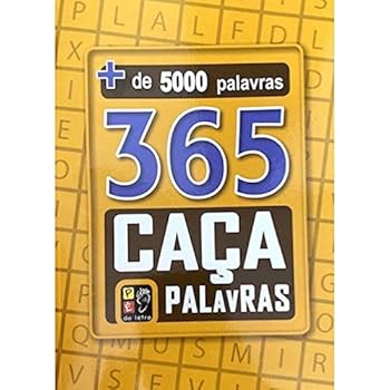 Paperback 365 Caca Palavras (Em Portugues do Brasil) [Portuguese_Brazilian] Book
