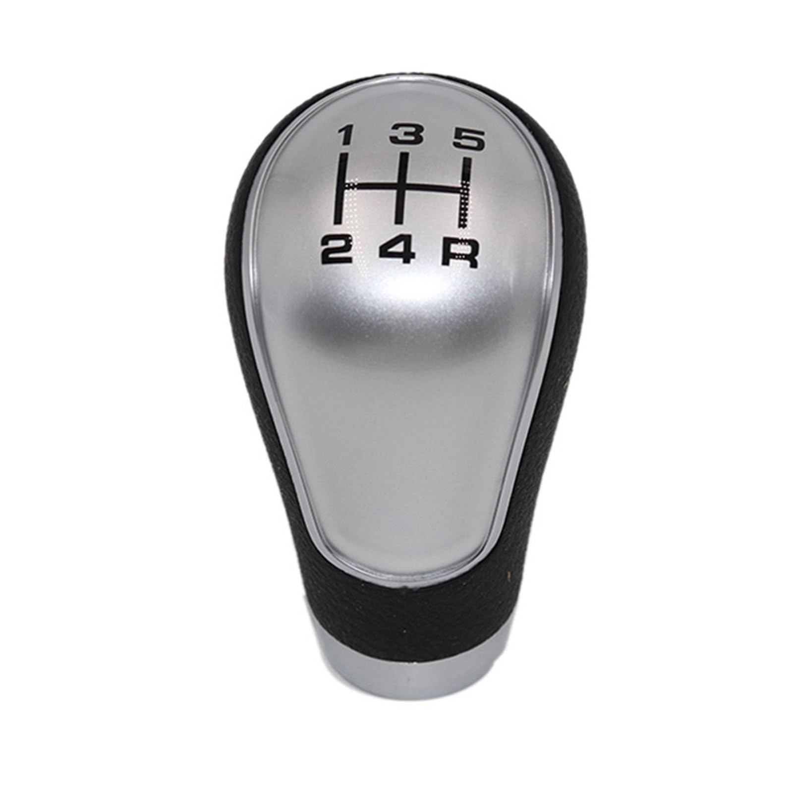 Wsbojxth One Color Gear Stick Compatible With Fit For City 2009-2015 Gear Shift Knob Lever Change Gearbox Stick Shifter Manual Selector 5 Speed(Silver)