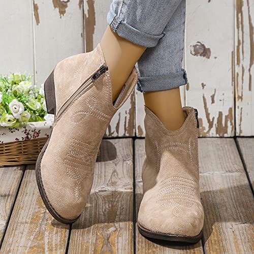 Botines de mujer de moda con tacón cómodo y diseño elegante 2