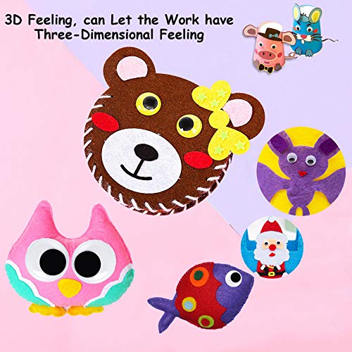 febsnow 200 pieces wiggle eyes self adhesive black white googly eyes for diy crafts decoration 20mm