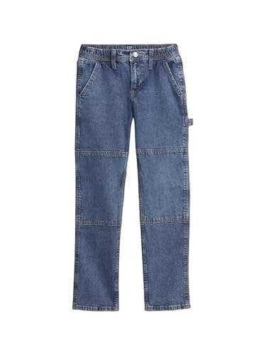 GAP Boys Pull-On Straight Fit Jeans Medium Wash 7