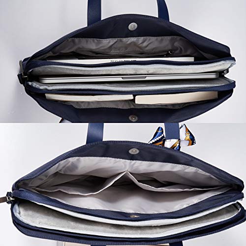 Bolso para laptop 13.3 pulgadas impermeable azul miniatura 7