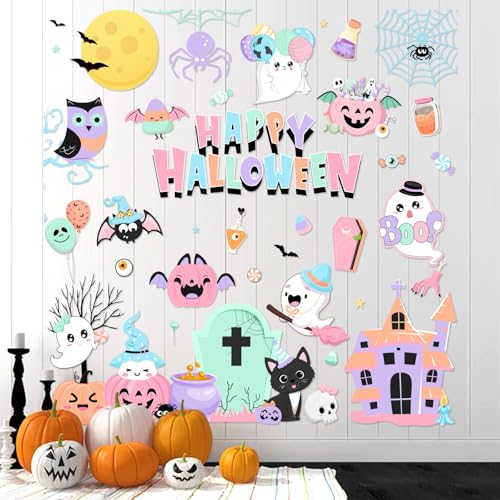 Kreatwow Pastel Halloween Party Decorations 2pcs Pastel Halloween...