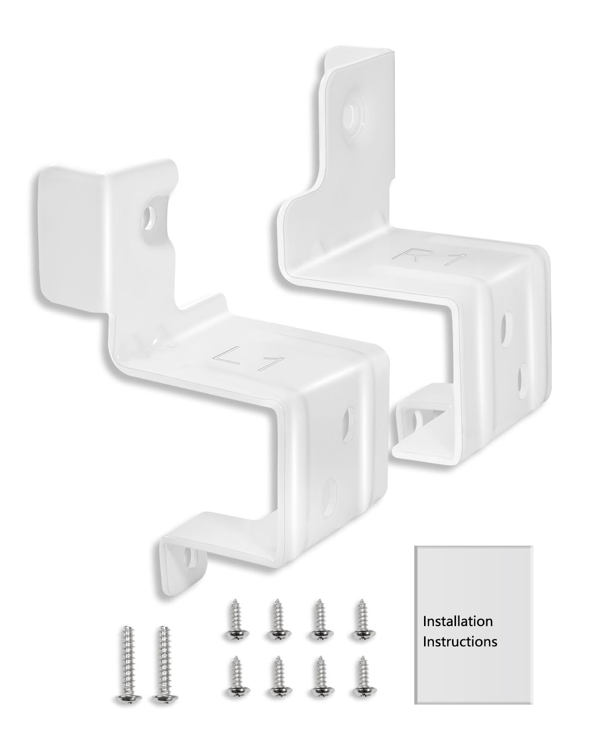 Upgraded GFA24KITL Stacking Kit Compatible with GE 24"W Washer Dryer Stack Bracket Kit, Fit for GE 24 inch Width Front Load Washers and Dryers Laundry Stacking Kit
