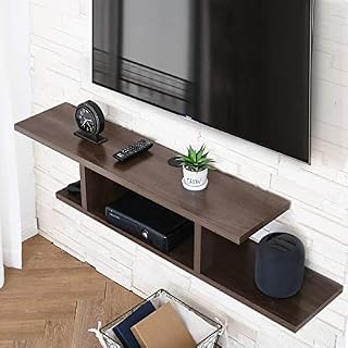 FITUEYES Floating Wall Mounted TV Console Storage Shelf Modern TV Stand Media Console