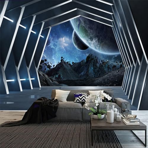 Amazon.com: FENDROM Spaceship Tapestry Universe Galaxy Outer Space ...