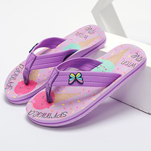 Image of Saidoteto Boys Girls Flip Flops Child Summer Slip-on Thong Sandals Beach Pool Water Shoes(Little /Big Kid)