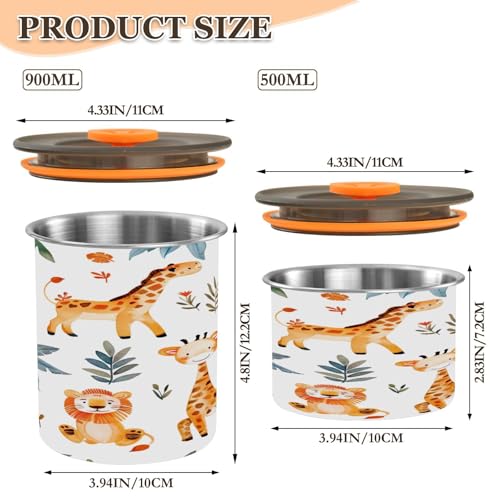Envase Hermético para Café con Vacío 30oz Acero Inoxidable miniatura 3