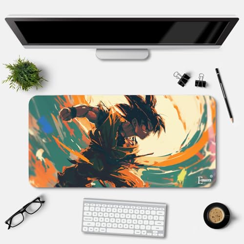 Image of Anime fearturing Large Gaming Mouse Pad, Extended Desktop Mat, 58 x 28 cm. (DS 12)