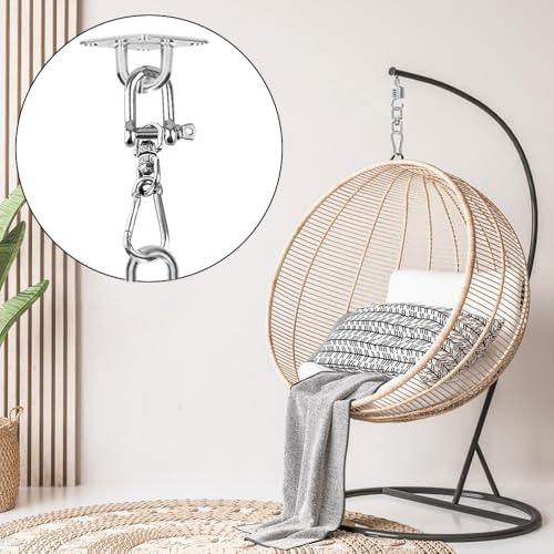 Riisoyu 10 Stück Schäkel Edelstahl, M6 Schäkel 304 Edelstahl D Ring Schäkel D Form Gerade kurze Form Schäkel sperren Schäkel für Takelage Stahlseil Kordeln Ketten Schäkel Ketten Schäkel