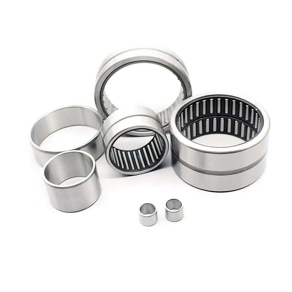 Lot de 5 roulements à aiguilles TAF81512 - 8 mm x 15 mm x 12 mm - Résistance à la corrosion et haute résistance