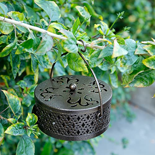 Mylifeunit Mosquito Coil Holder, Retro Portable Mosquito Incense Burner For Home And Camping (Bronze) #TOP5