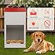 Verzinkte Automatische Hundefutterspender für Große Hunde, 11KG Outdoor Haustiere Futterspender Schwerkraft Futterspender