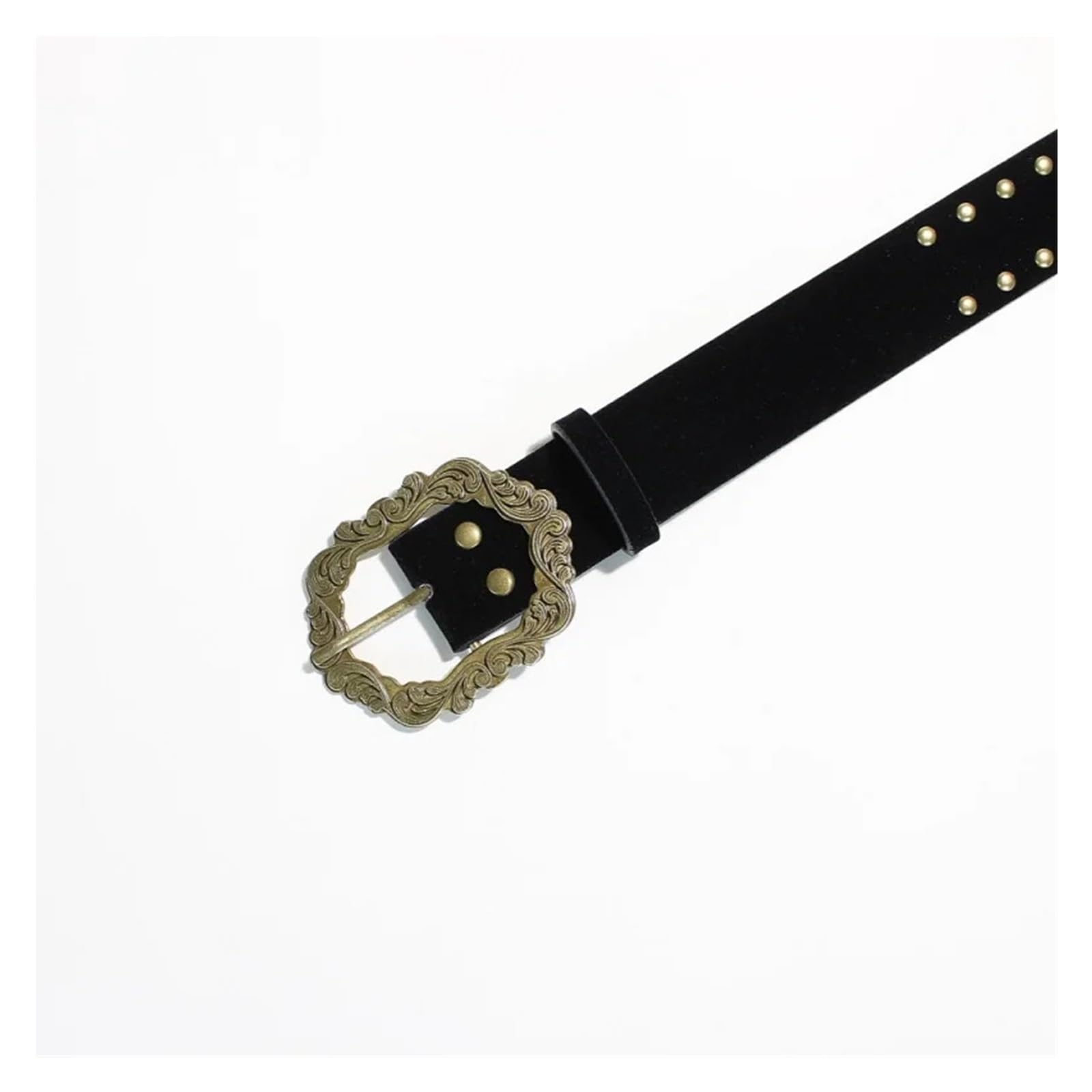 Cinturón de ante Cinturón ancho de ante retro marrón for mujer, accesorio for decorar faldas y jeans, cinturón cuero for