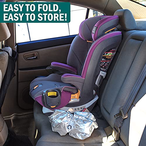 image for EcoNour Baby Seat Sunshade Cover | UV Rays Protector, Blocks Out Heat 