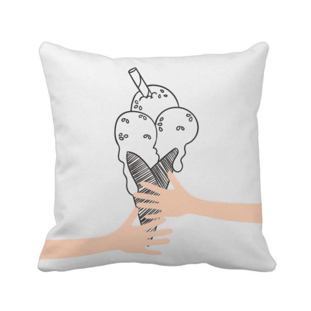 Coussin de Couvrir câlin apportant une touche de douceur et de souvenirs gourmands