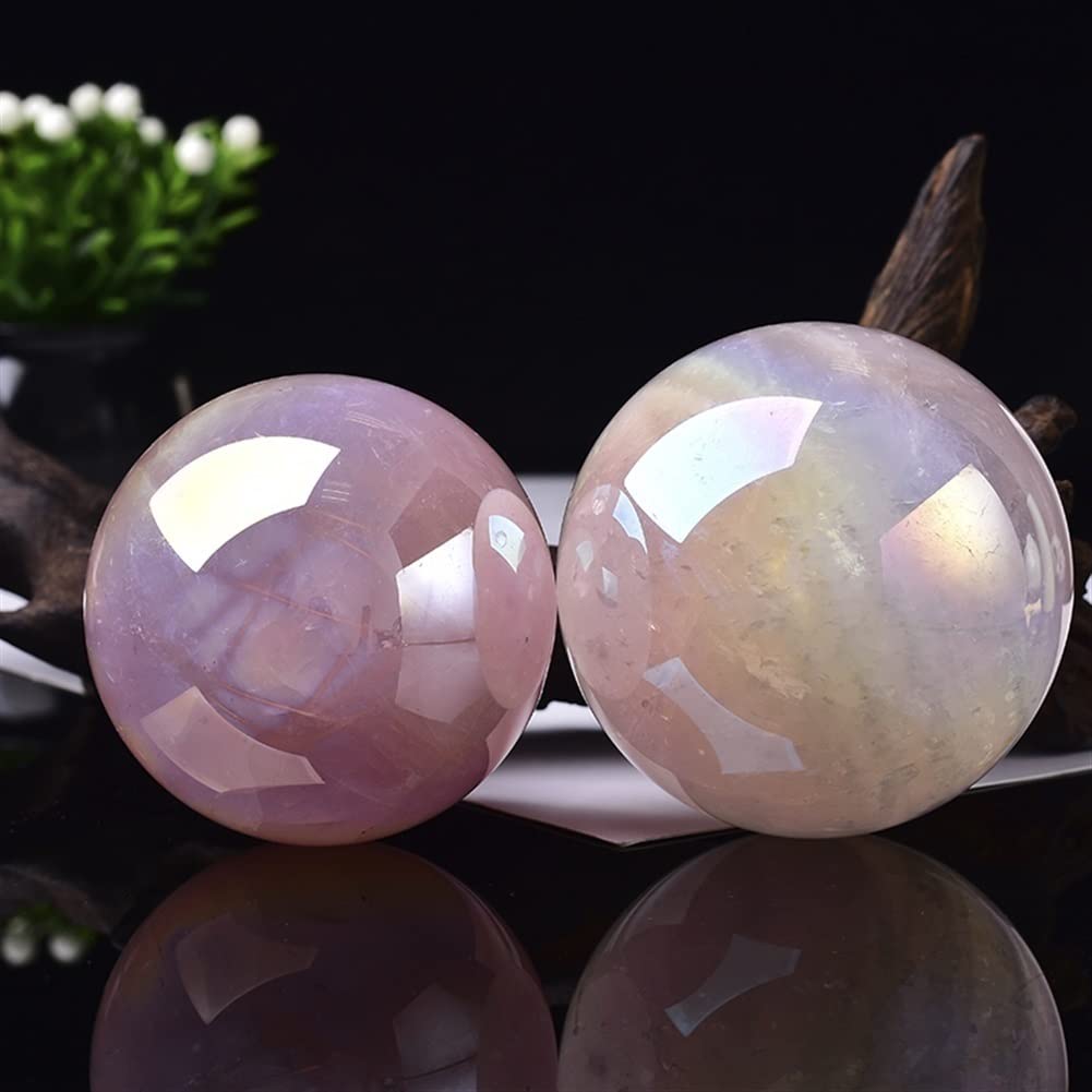 Kristallheilung Meditation Dekoration Natürlicher Kristall Galvanisierender Kugel Pendel Rohkristalle Gesundheit Heilung Stein Reiki Edelstein Moderne Wohnkultur Kunstwerk Haus Dekoration