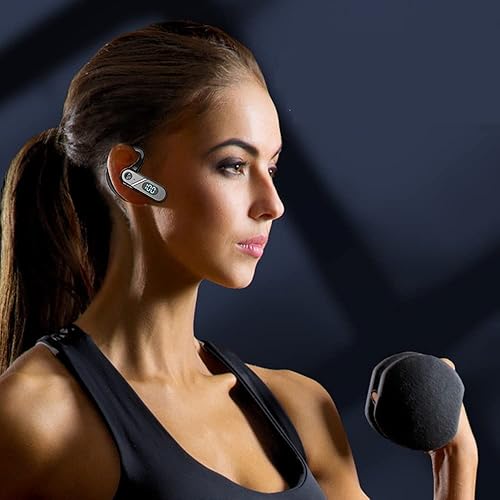 Miniatura 6 de Uigsas Auriculares Bluetooth Auriculares inalámbricos Bluetooth Auriculares de respuesta de control de voz de un solo oído para teléfono celular