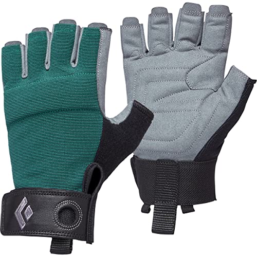 BLACK DIAMOND Equipment Crag Half-Finger Gloves - Women's - Raging Sea - Small
