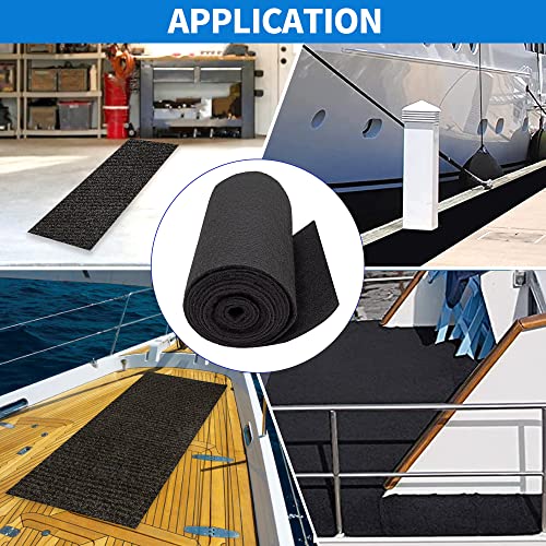 Pftjujudan 3.2M X 10 Inch Boat Trailer Bunk Carpet,Polyester Boat Trailer Bunk Padding,Boat Trailer Parts & Accessories,Ideal For Boats Trailers #TOP6