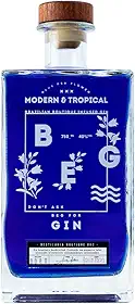 BEG - Modern & Tropical Gin 750ml – Gin Infusionado por 24h - Azul Vibrante que Transforma em Rosa - Notas Florais Delicadas - Mais Doce e Menos Amargo - Artesanal e Naturalmente Saborizado