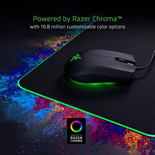 Goliathus Chroma - Tappetino Morbido per Mouse da Gioco con Tecnologia Chroma (Tecnologia Chroma, Rapido e preciso, Sincronizzazione senza soluzione di continuità) Black - Mousepad - Immagine 2