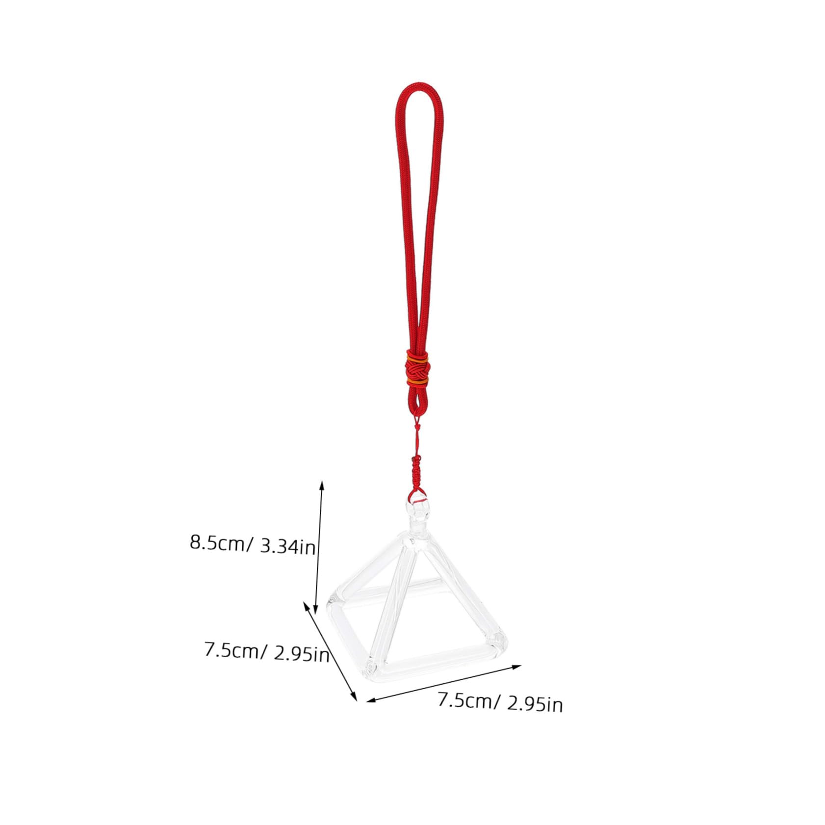 Piramide Cantante in Quarzo per Terapia del Suono Martelletto, Strumento di Guarigione e Meditazione, Ornamento Bianco per Benessere e Relax, Stili multipli