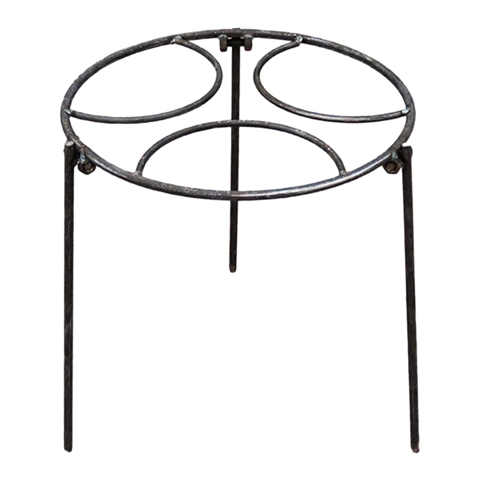 rockible Campfire Tripod Open Fire Cooking Stand Folding Camping Grill Pot Rack for Picnic, 34cm