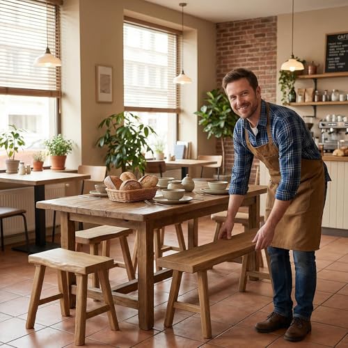 Banquette salon intérieur bois pour optimiser les espaces - 4