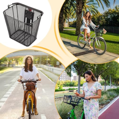 Panier de scooter robuste avec support de guidon pour vélo de montagne