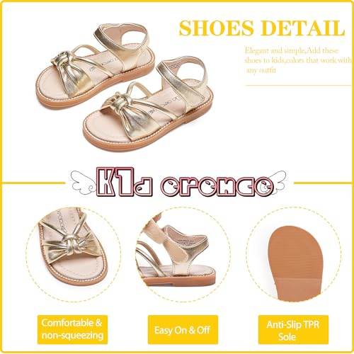 Image of Kiderence Toddler Girls Sandals Little Girls Kids Summer Shoes Toddler Sandals