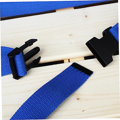 BESPORTBLE 2pcs Adjustable Plastic Buckle Canvas Waist Belt for Men and Women Lightweight All-matching Casual Belt Random Color3