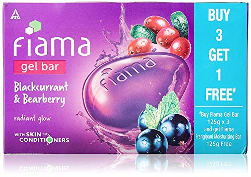 Fiama Di Wills Gel Bar, Blackcurrant and Bearberry, 125g