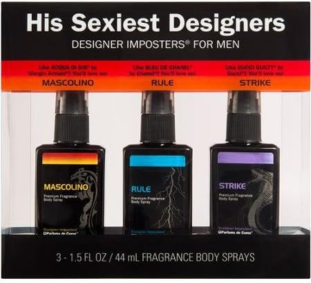 Designer Body Spray 3-pk for Him