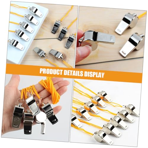 Silbatos de supervivencia para deportes 24 piezas miniatura 3