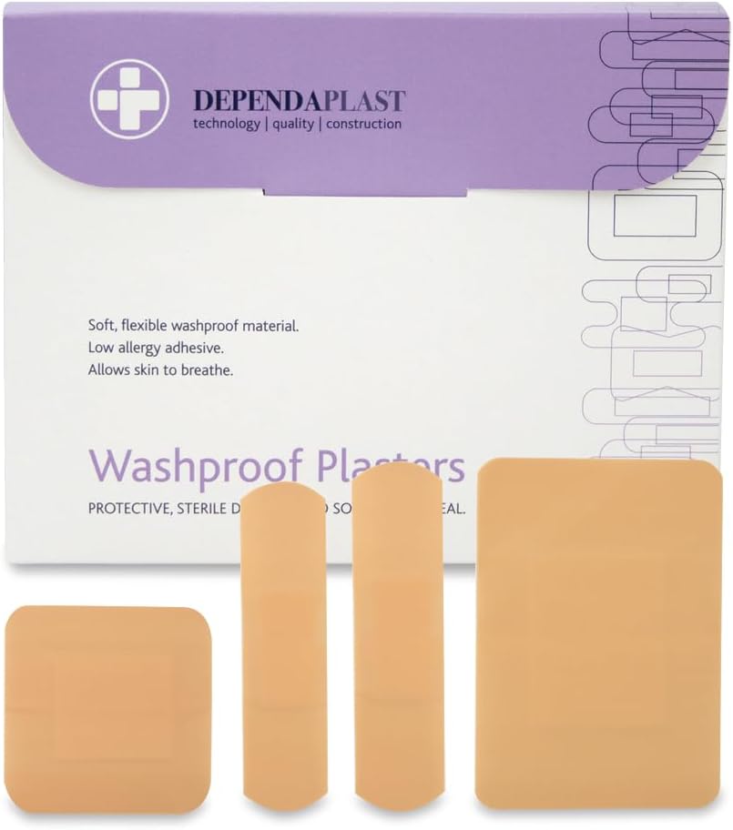 Vivomed Medical Dependaplast Washproof Plasters -