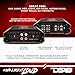 DS18 SXE-2000.4D/RD 4-Channel Car Amplifier Class D Full Range 4X 150 Watts RMS @ 4-ohm - Powerful and Compact Amp for Speakers in Car Audio System - Bridgeable Amp 4 Channels 2000 Watts Max Power
