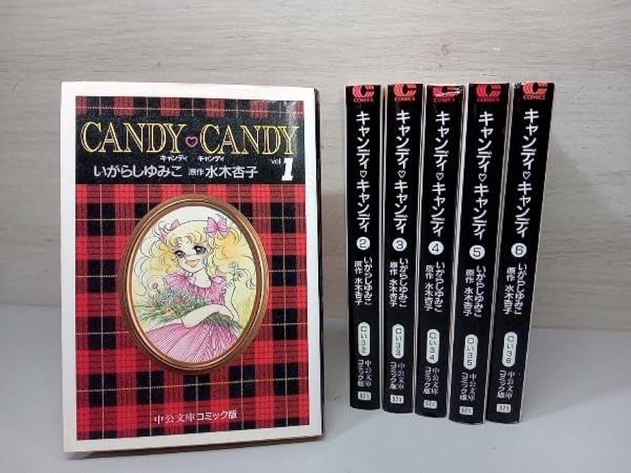 キャンディ♡キャンディ 中公文庫 文庫版全巻6巻セット いがらしゆみこ