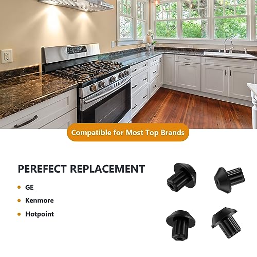 Gattaidar WB2K101 16 Pack Gas Range Burner Grate Feet Compatible