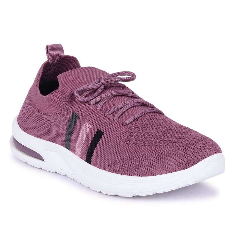 Creattoes Womens Sports Running Shoes Outdoor Lightweight Gym Shoes Purple (B09Z7Y4G1D) Amazon Price History, Amazon Price Tracker