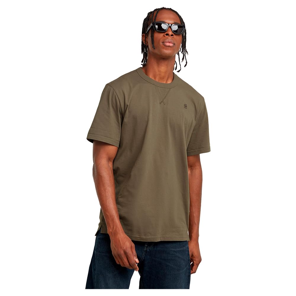 G-Star Herren Nifous T-Shirt, Braun (Turf D24449-336-273), L