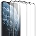 FlexGear Screen Protector for iPhone 11 Pro/iPhone X Xs [Full Coverage] Tempered Glass, Clear (3-Pack)