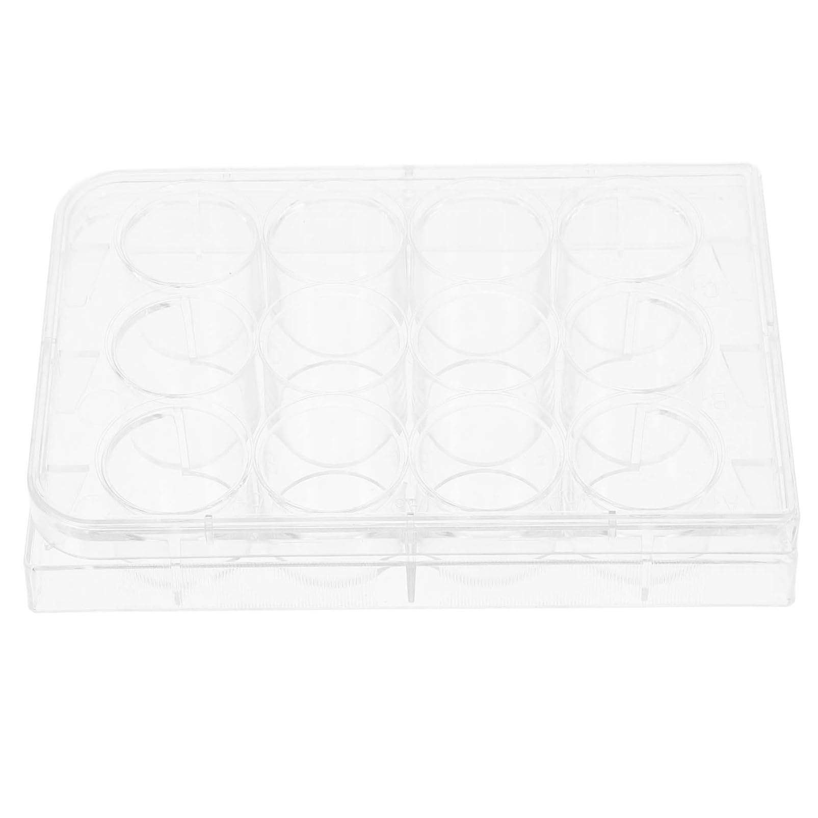 CIYODO Culture Plate Bacteriass Science Kit Culture Treated Plate Cell-Culture Petri Dish Cell Culture Dishes Samples Treated Plate Laboratory Supplies Agar Plate Transparent Plastic
