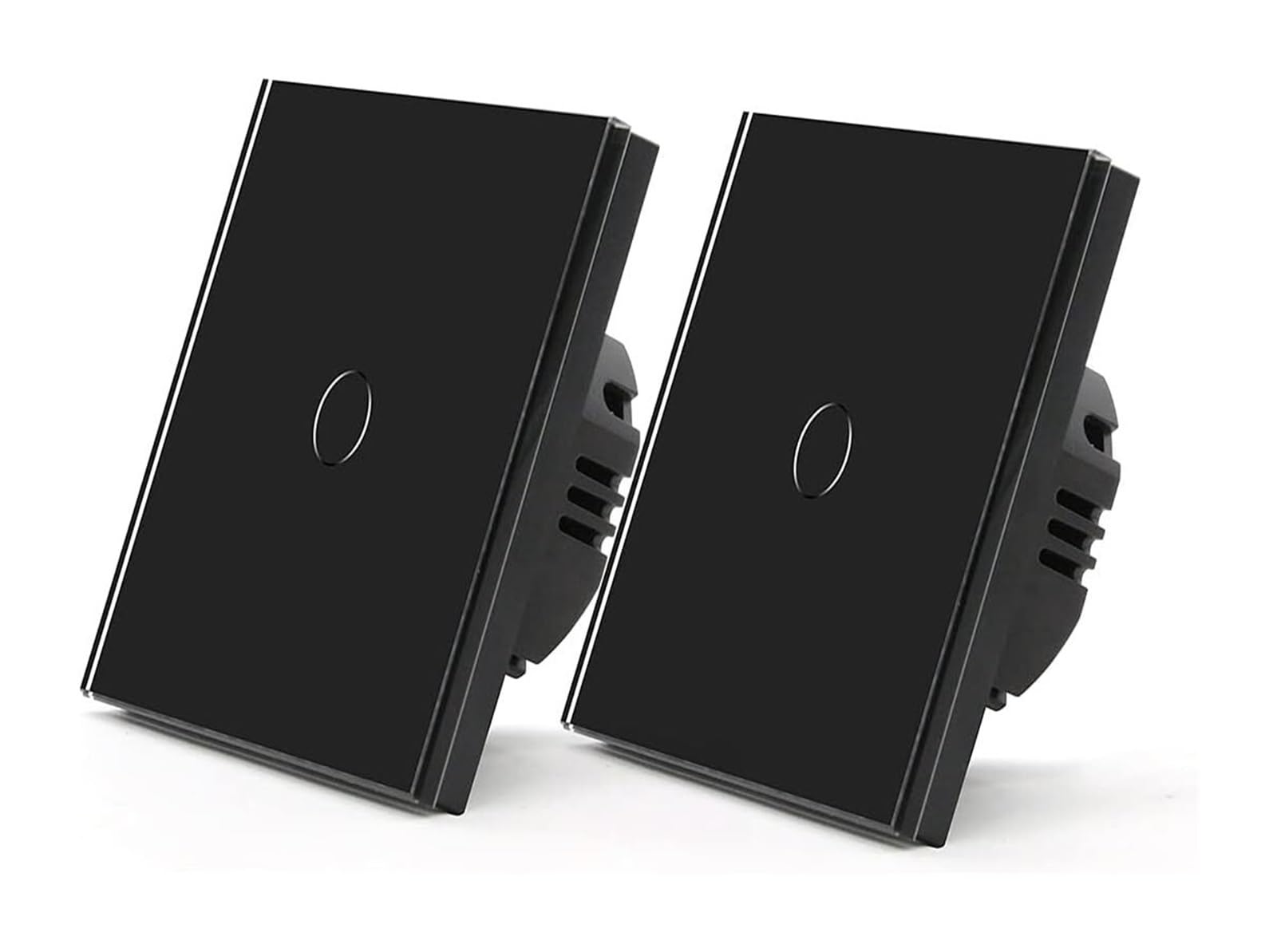 Touch Screen Lichtschalter Glas Lichtschalter Smart Lichtschalter 1 Taste Touch Glas Panel Multicolor 2 Wege