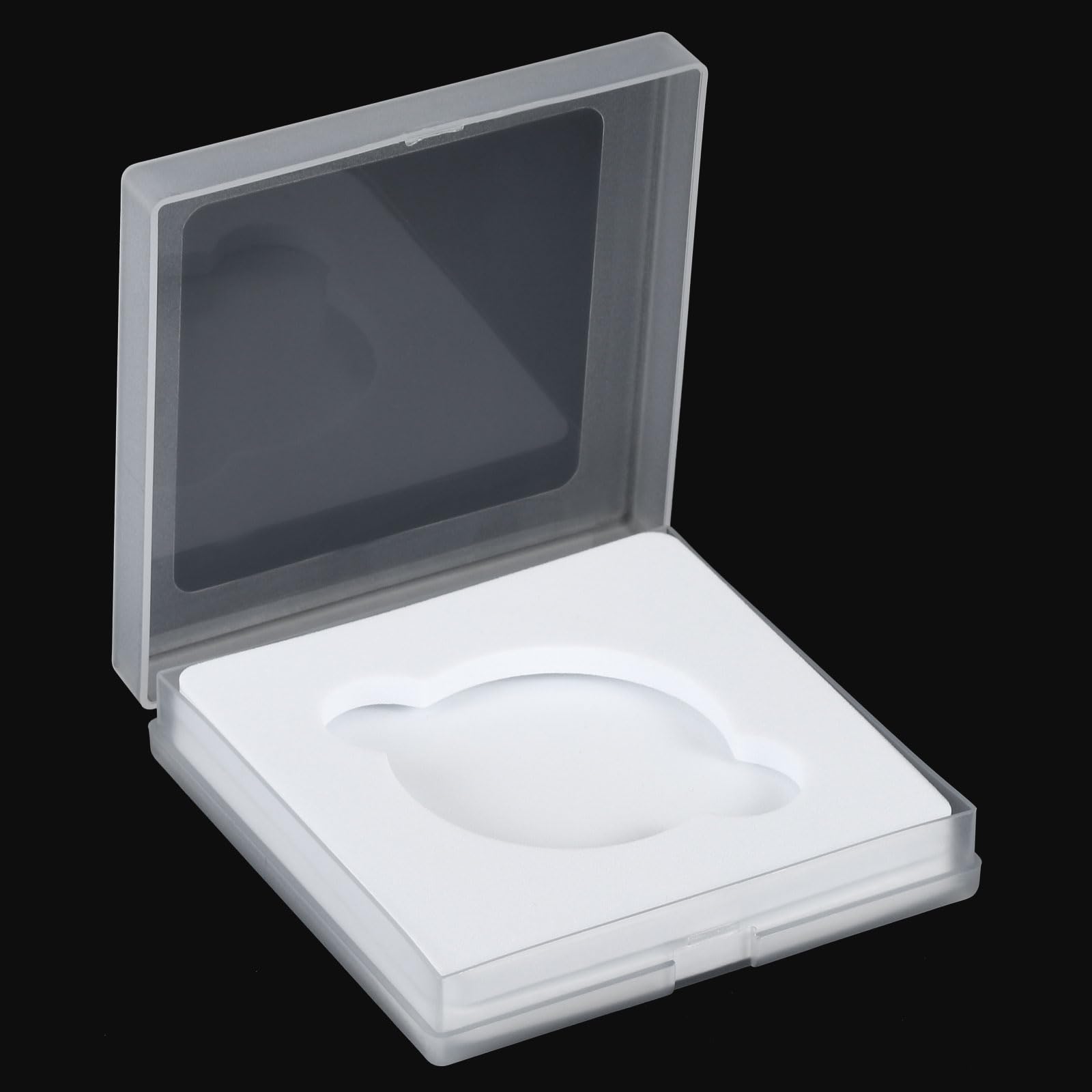 PATIKIL Étui pour Filtre D'Objectif de 49 mm, 2 Pièces, Boîte de Rangement Portable pour Filtres D'Appareil Photo, Résistant à l'eau et à la Poussière en Plastique pour la Photographie